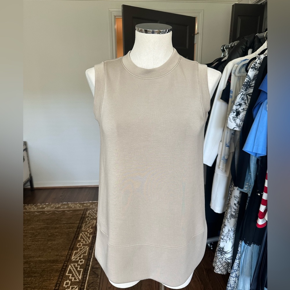 Vince Beige Blouse and SPANX Sleeveless Tunic bundle